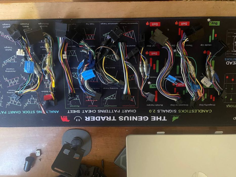 Разъемы ISO Евро фишки для подключения магнитол Pioneer, Kenwood, JVC