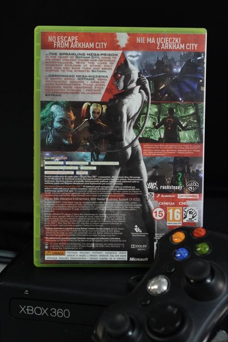Gra Batman Arkham City PL Xbox 360 Live gry na konsole