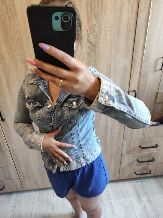 Kurtka jeansowa katana h&m 36