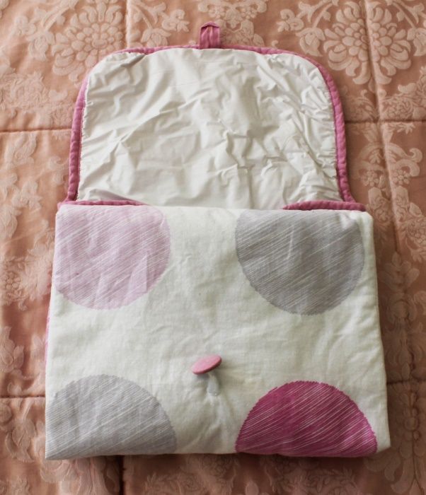 Colchão muda-fraldas almofadado multi-usos Sweet baby (COMO NOVO)