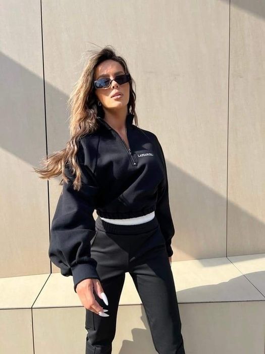 Bluza LAMANUEL Minimal czarna