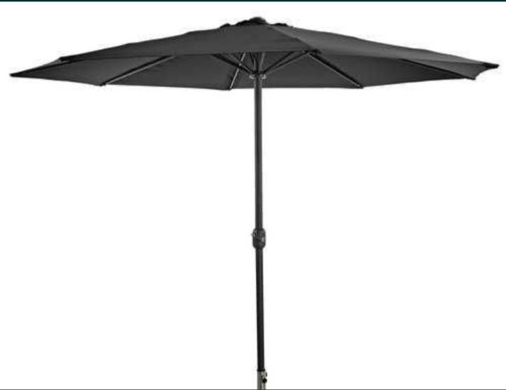 Parasol ogrodowy 300cm czarny