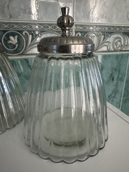 2 sloiki dekoracyjne sloik szkatułka Glamour Home&you