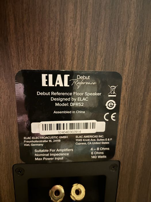 Elac Debut Reference F5 (DFR52)