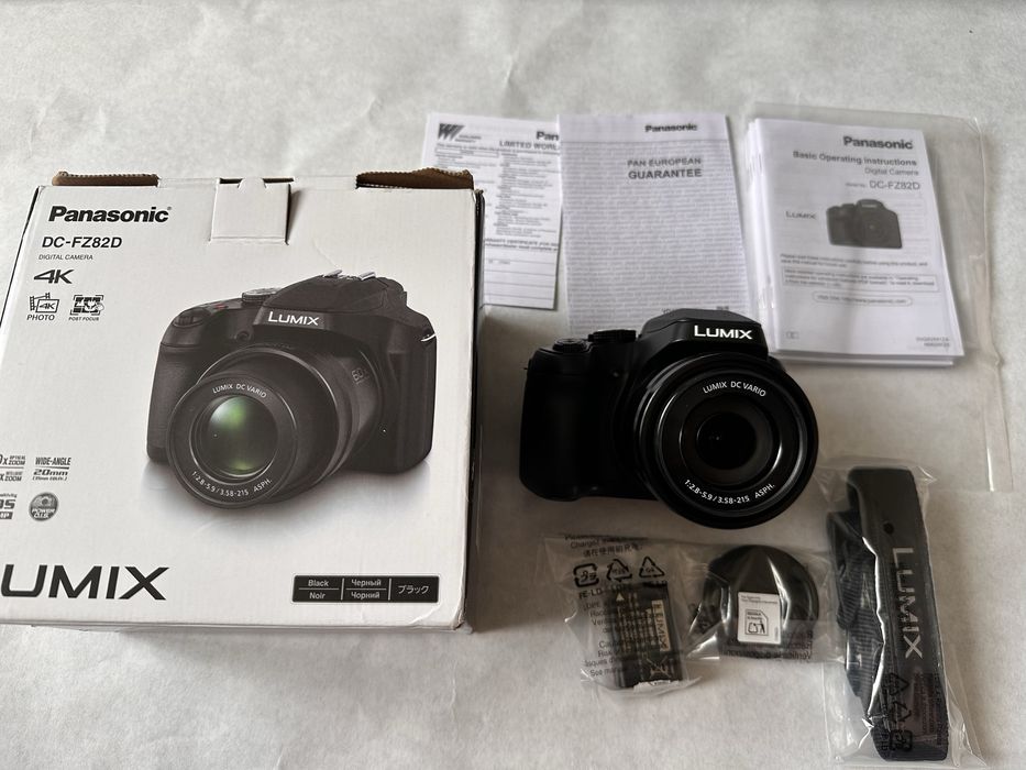 Фотоапарат Panasonic Lumix FZ82D Black