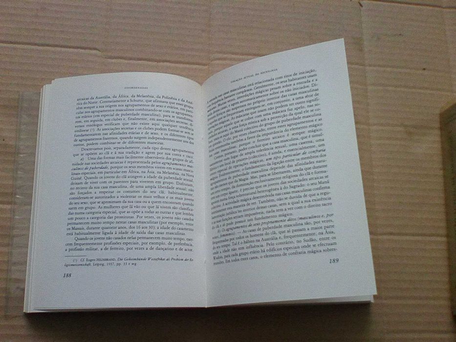 A Vocação Atual da Sociologia Volumes I e II