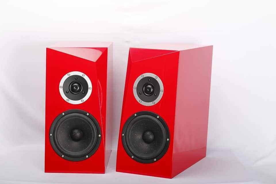 Obudowy głośnikowe SB Acoustics Ara czerwony połysk kit High-End
