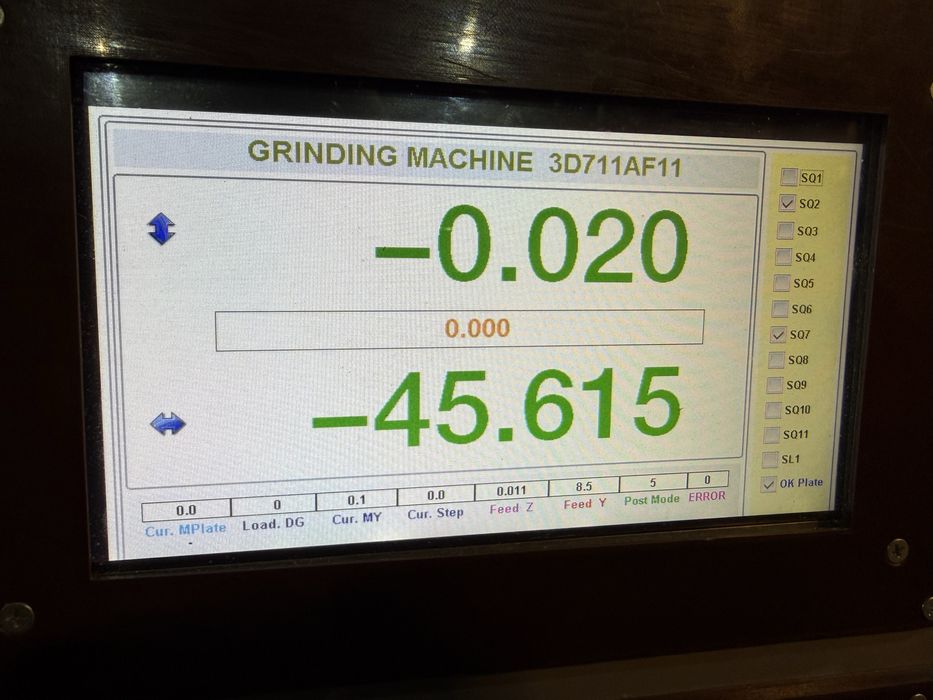 Верстат плоскошліфувальний 3д711аф11