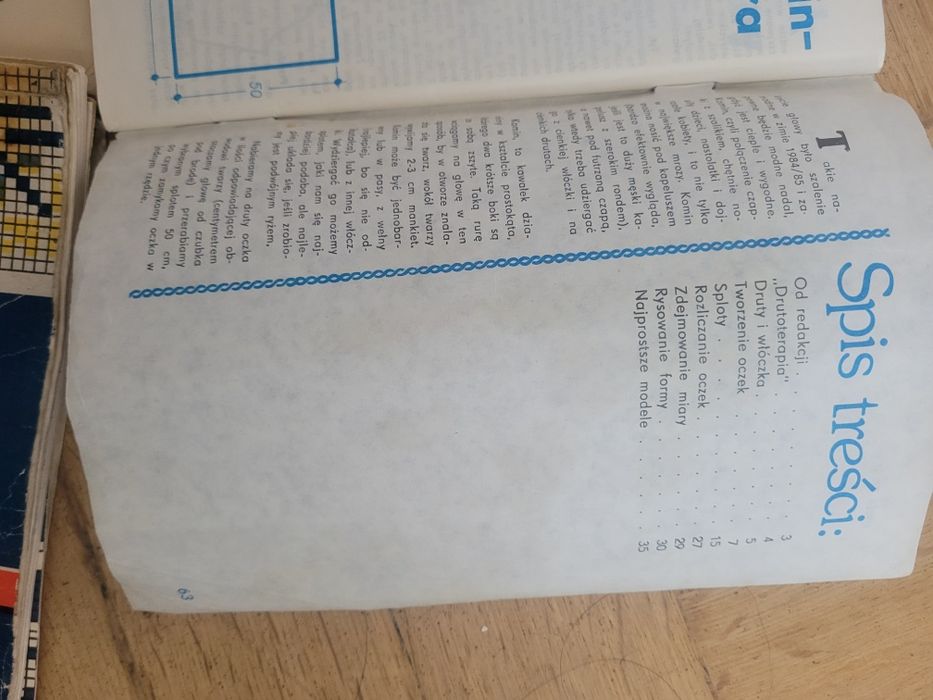 Dziewiarstwo, ściegi, dzianina, szydełkowanie,wzory-7 tytułów + bonus