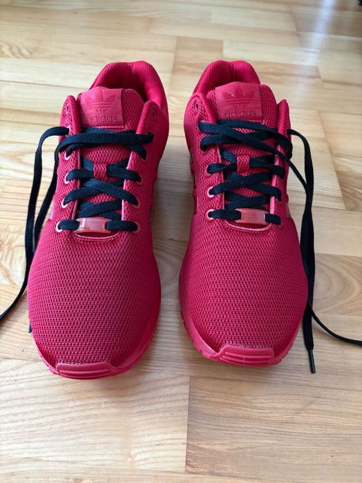 Czerwone Adidas ZX FLUX r. 48 2/3