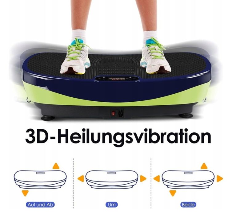 Platforma wibracyjna MV Power YD-1019, trening, ćwiczenia