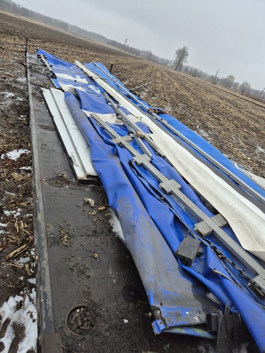 Przyczepa tandem,  laweta do balotów,  bel 8x2.5 Zarejestrowana