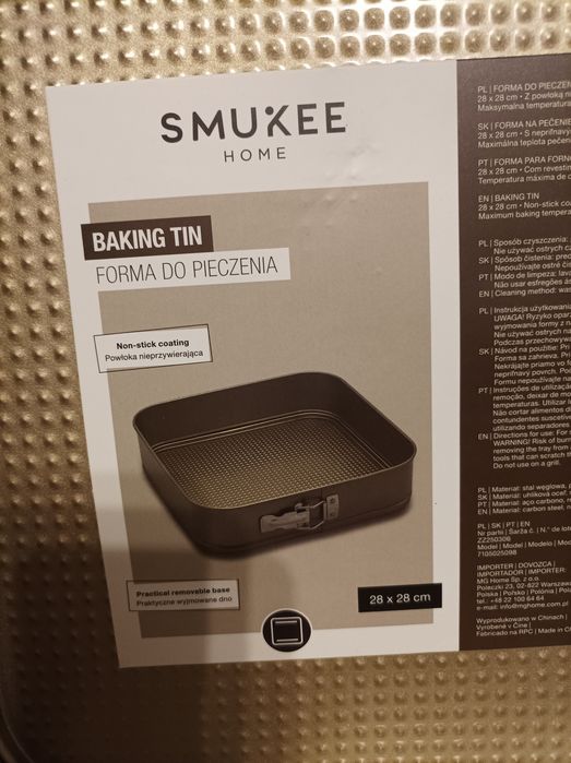 Forma do pieczenia marki Smukee