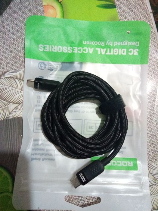 Кабель 2м. зарядки usb a type c type c 1м.