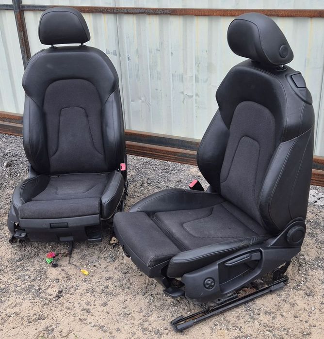 Na Sztuki Fotel Przedni Lewy Kierowcy Prawy Pasażera S-LINE Poł Skóra Audi A5 8T Coupe Cabrio