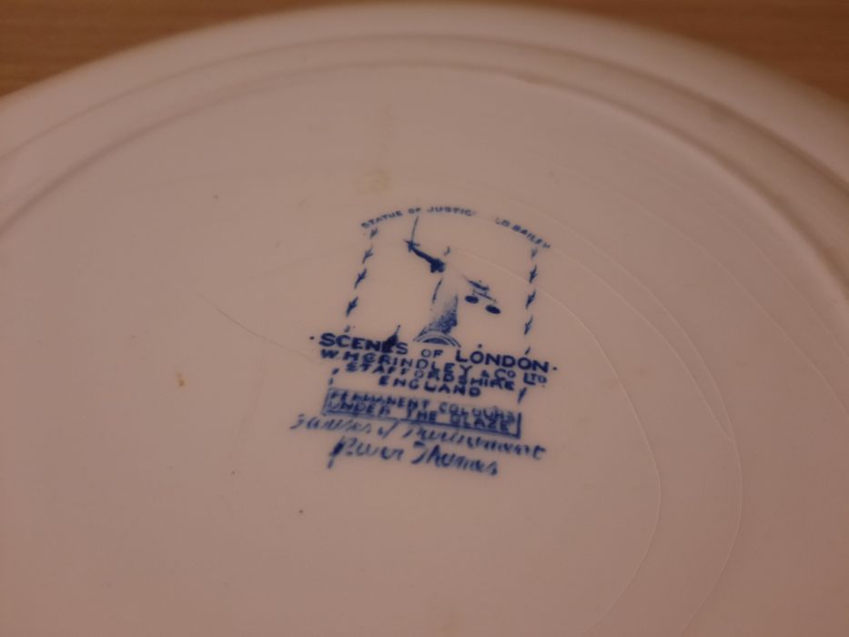 Prato porcelana Inglesa Scenes of London