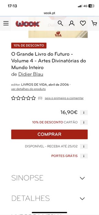 LIVRO NOVO NUNCA USADO -ARTES DIVINATORIAS DO MUNDO INTEIRO