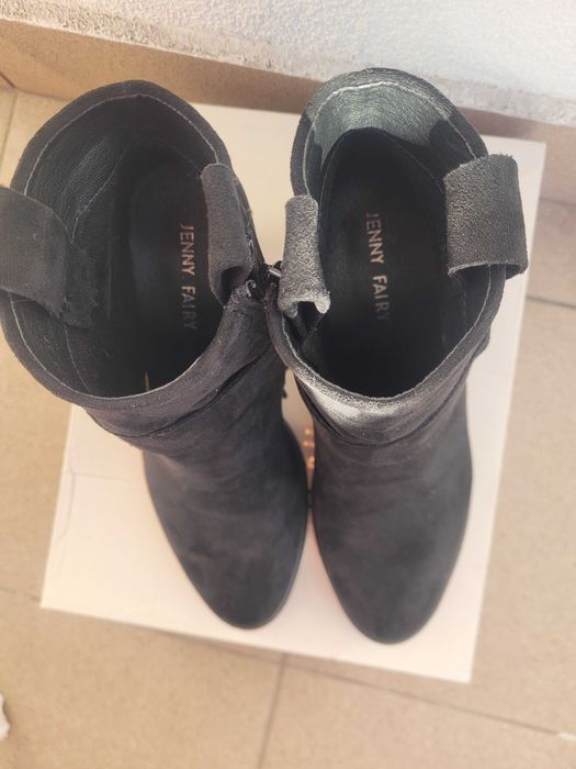 Czarne botki Jenny Fairy 37