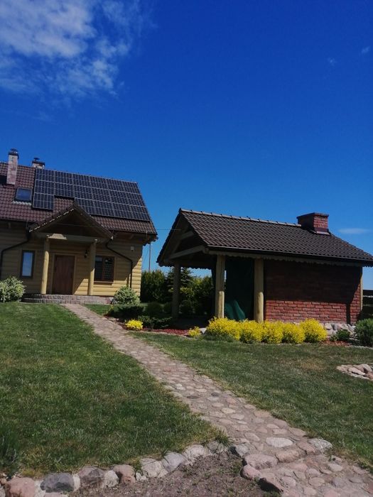 Mazury domek nad jeziorem jacuzzi ,sauna, 11 osób, Mikołajki
