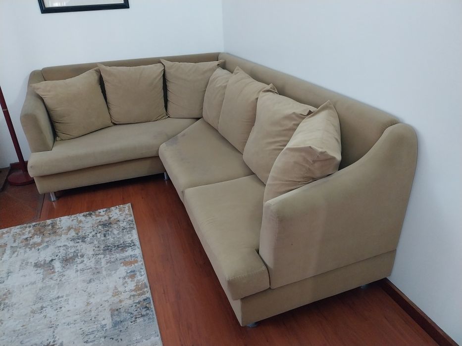 Sofá de canto usado