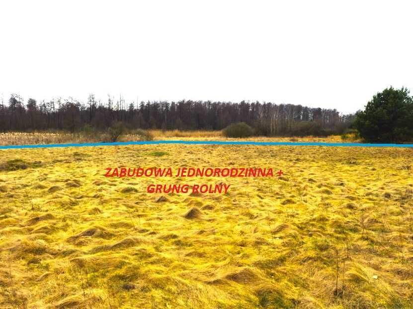 Zaciszna Działka Budowlana 7min od Lubartowa