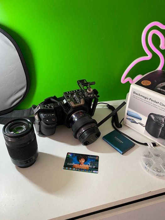 Black magic pocket cinema camera 4K