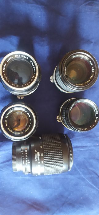 Объективы Nikon   Никон разные