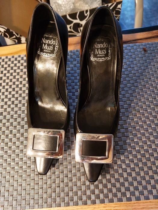 Luksusowe buty na szpilce nando muzi Italia