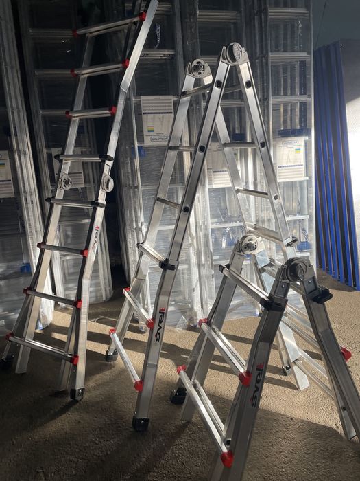 Драбина-стремянка  SVELT SCALISSIMA універсальна телескопічна
