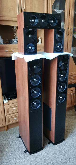 Kolumny Jamo S 608+ Jamo S 604 Studio 5.0 Dark  Apple  stan idealny