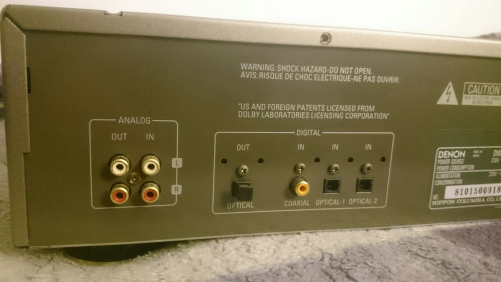 Denon mini disc DMD - 1000