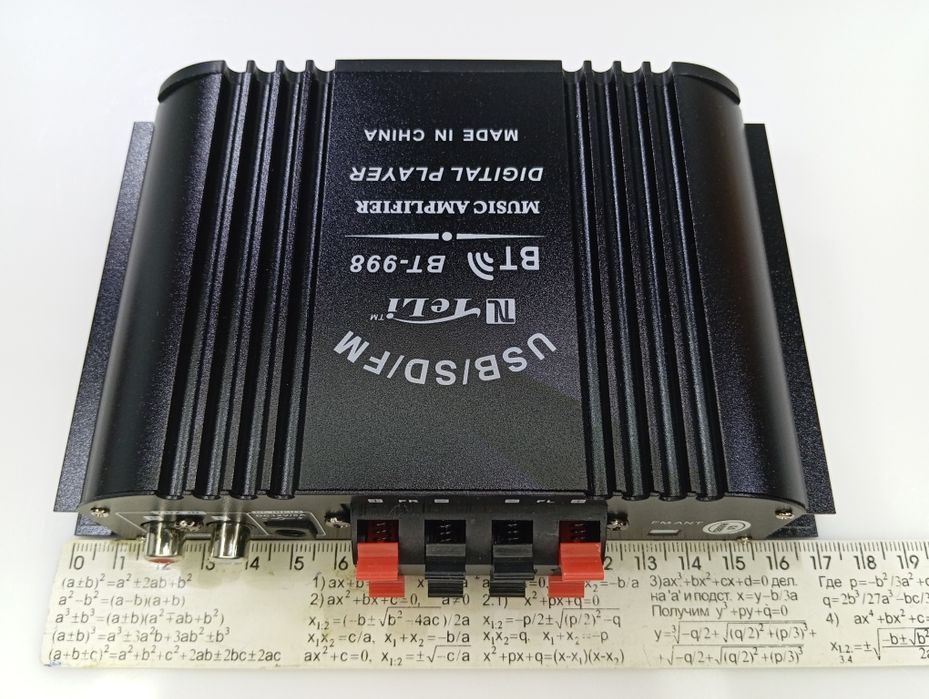 ‼️Розпродаж BT-998  цифровой аудиоусилитель Усилитель звука Радио‼️