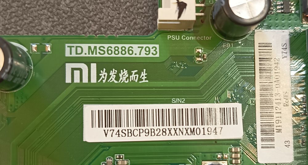 Main Board Placa Mãe Xiaomi TD. MS 6886.793