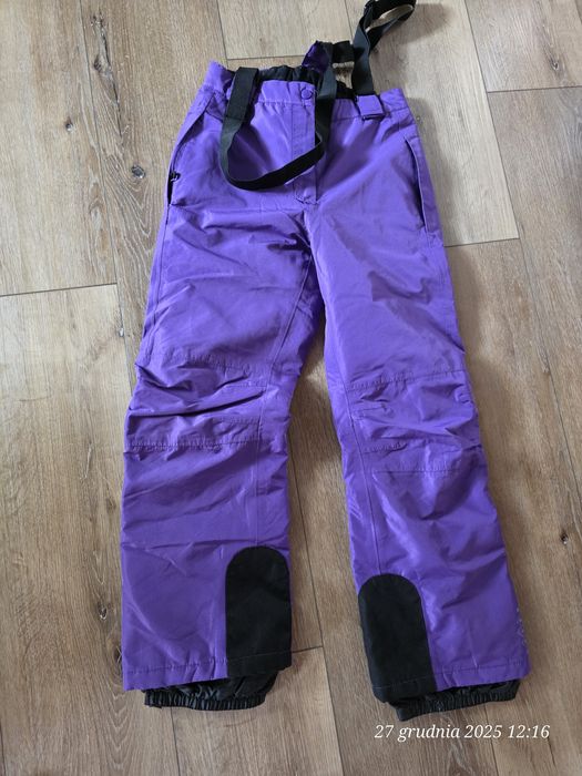 Spodnie narciarskie dziewczęce 146/152
