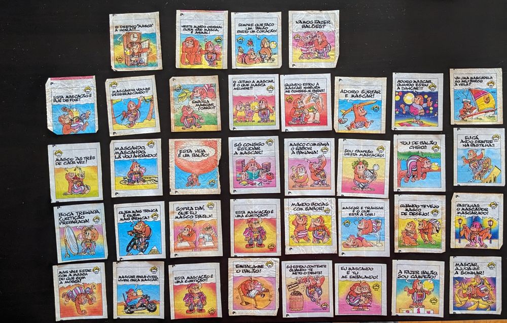 Gorila - Cromos/Papeis