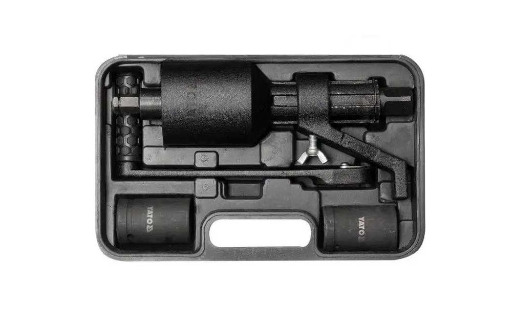 Професійний балонний ключ Yato 4200 Нм з торцевими головками 32/33 мм