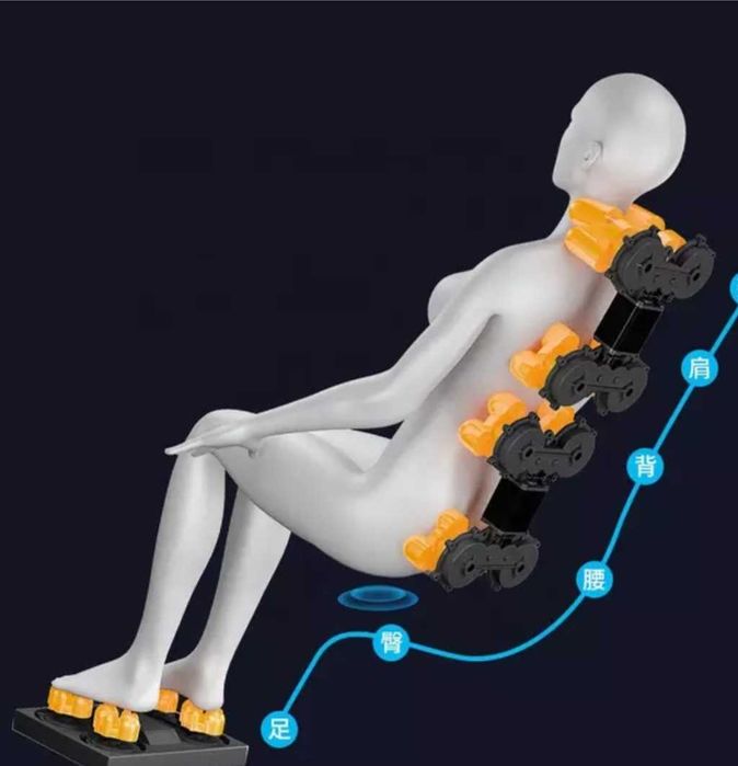 Cadeirão massagem luxo