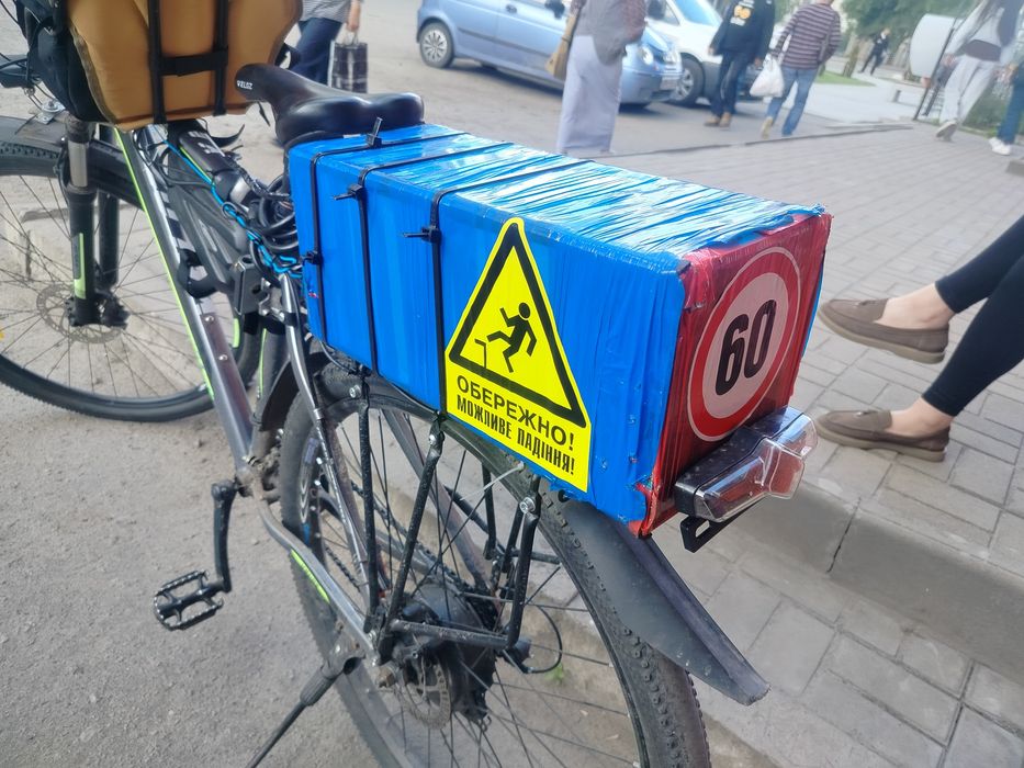 Потужний електро велосипед 100+км запас ходу