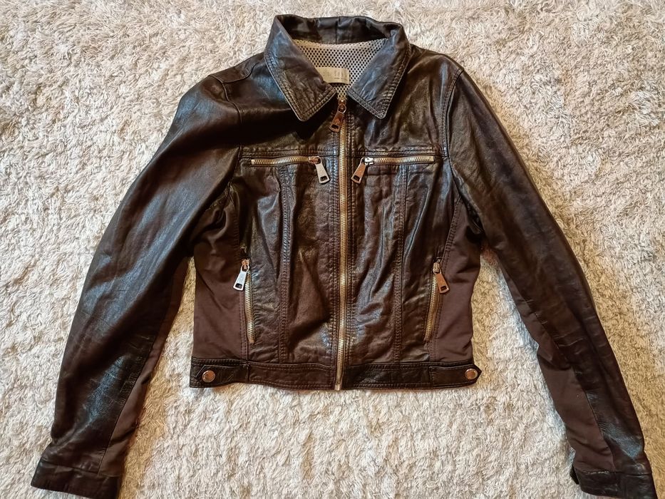 Kurtka skórzana Rossodisera r M (Made In Italy/Italian Brand)
