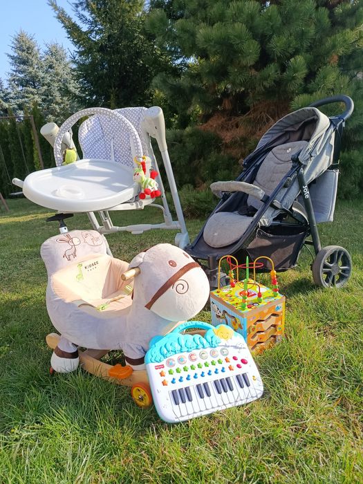 Wózek spacerowy leżaczek krzesełko bujak