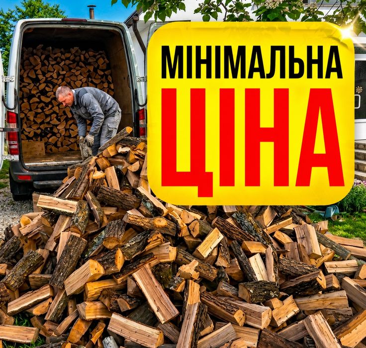 Дрова колоті з доставкою. Дуб Береза Вільха. Щільна укладка та чесний об’єм. Телефонуйте, привеземо швидко! 5/9/21 м3
