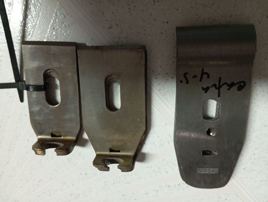 Laminas plainas e garlopas manual novas