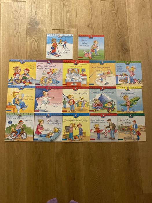 Książka z serji Mądra Mysz : Zuzia