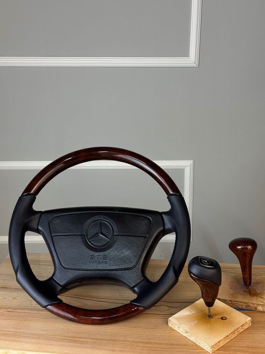 виготовлення деревʼяних вставок на будь яке кермо. мерседес w124 w140 w126 w123 w201 w210
