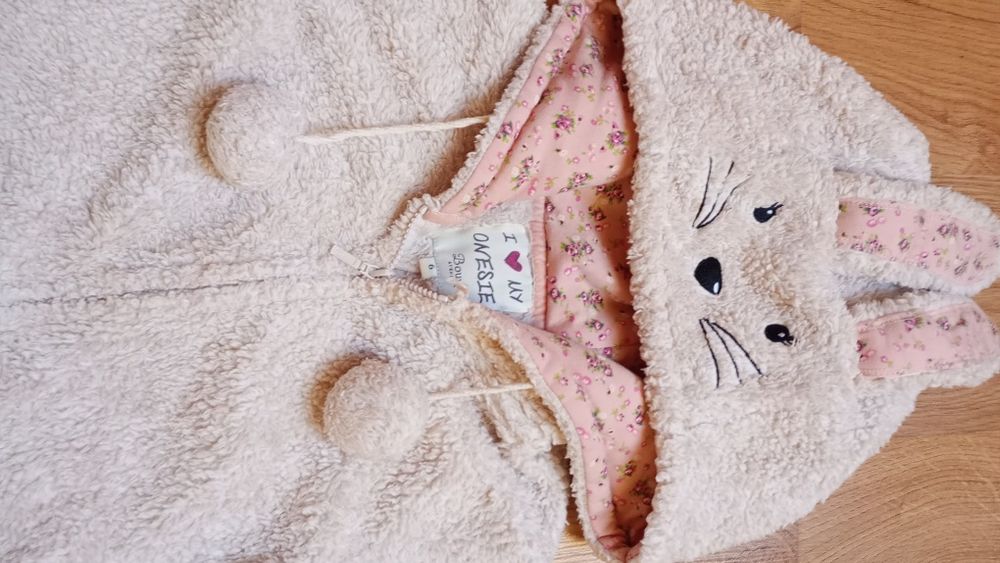 Królik onesie piżama kombinezon strój przebranie