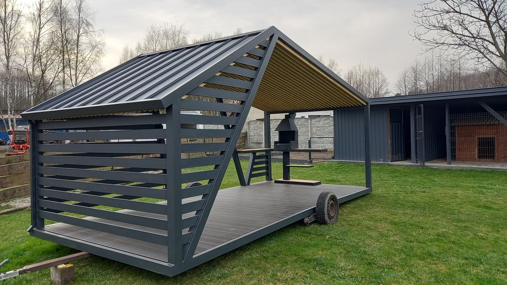 Domek grillowy altana ogrodowa