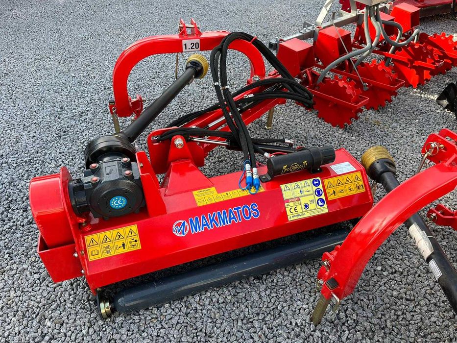 Triturador martelos / Limpa-bermas 1.20m NOVO