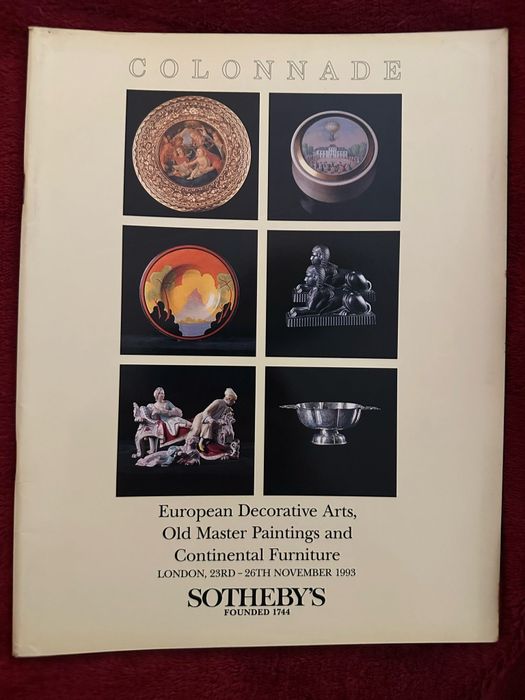 Catálogo antiguidades