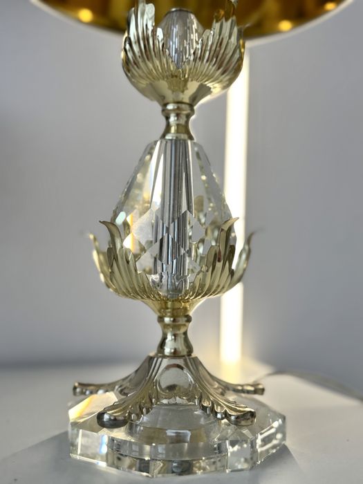 Lampa klosz glamour krusztal