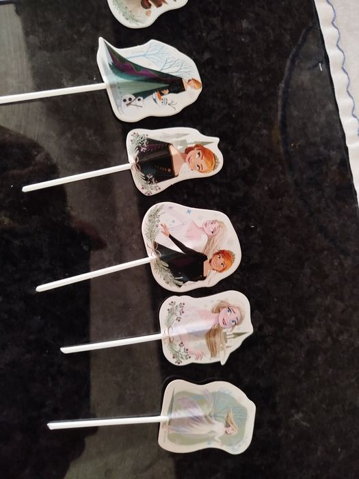Decoração para bolo da Elsa (Frozen)